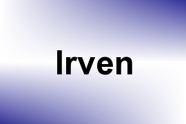 Irven name image