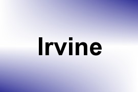 Irvine name image