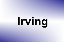 Irving name image