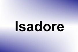 Isadore name image