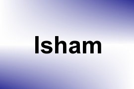 Isham name image