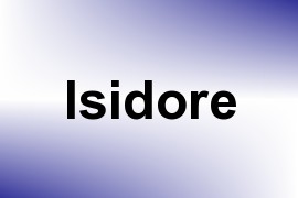 Isidore name image