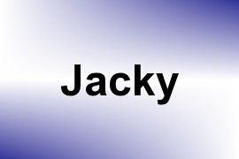 Jacky name image