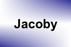 Jacoby name image