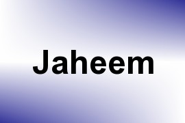 Jaheem name image