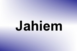 Jahiem name image