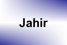 Jahir name image