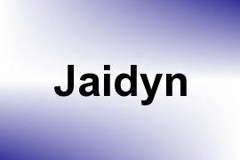 Jaidyn name image
