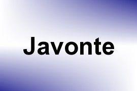 Javonte name image