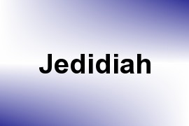 Jedidiah name image