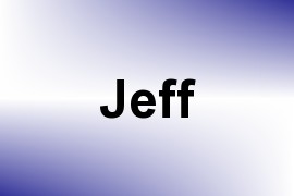 Jeff name image