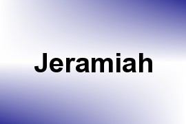 Jeramiah name image