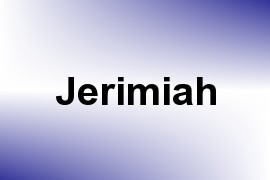 Jerimiah name image