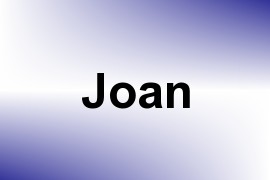 Joan name image