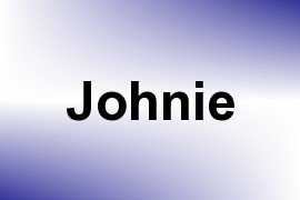 Johnie name image