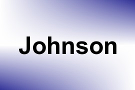 Johnson name image