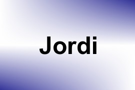 Jordi name image