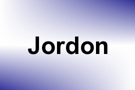 Jordon name image