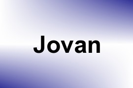 Jovan name image