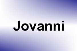 Jovanni name image