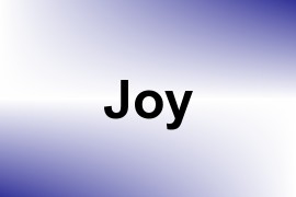 Joy name image