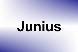 Junius name image