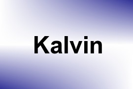 Kalvin name image