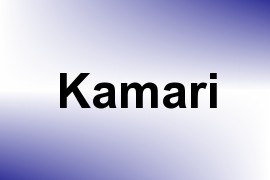 Kamari name image