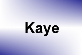 Kaye name image