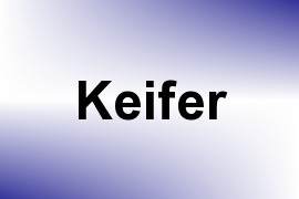 Keifer name image