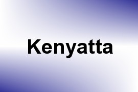 Kenyatta name image
