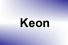 Keon name image