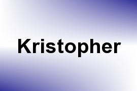 Kristopher name image