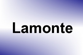 Lamonte name image