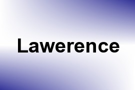 Lawerence name image