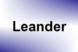 Leander name image