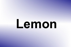 Lemon name image