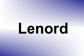 Lenord name image