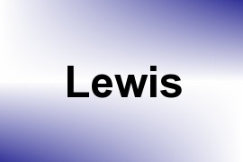 Lewis name image