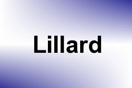 Lillard name image