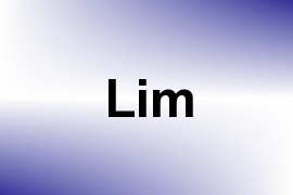Lim name image