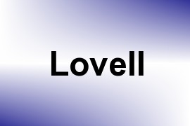 Lovell name image