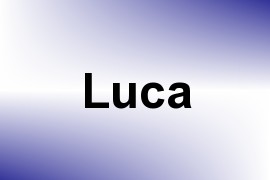 Luca name image