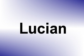 Lucian name image