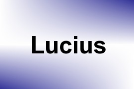 Lucius name image