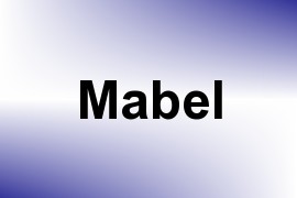 Mabel name image