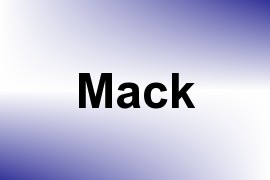 Mack name image