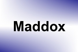 Maddox name image