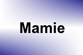 Mamie name image