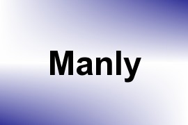 Manly name image